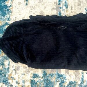 super soft black tee